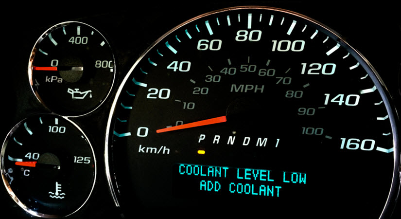 BMW Coolant Level Low Warning Light